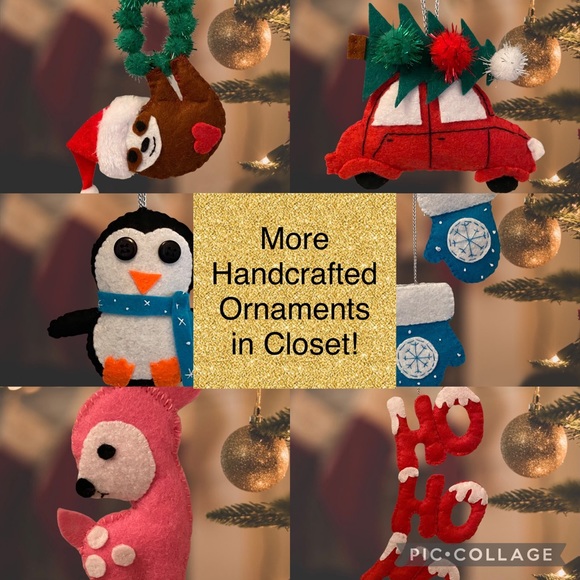 New Cotton Filled Green Turtle Santa Clause Hat Christmas Tree Ornament Decor - Picture 2 of 2